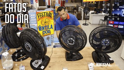 Venda de ventiladores cresce até 70% no verão em Belém, dizem lojistas