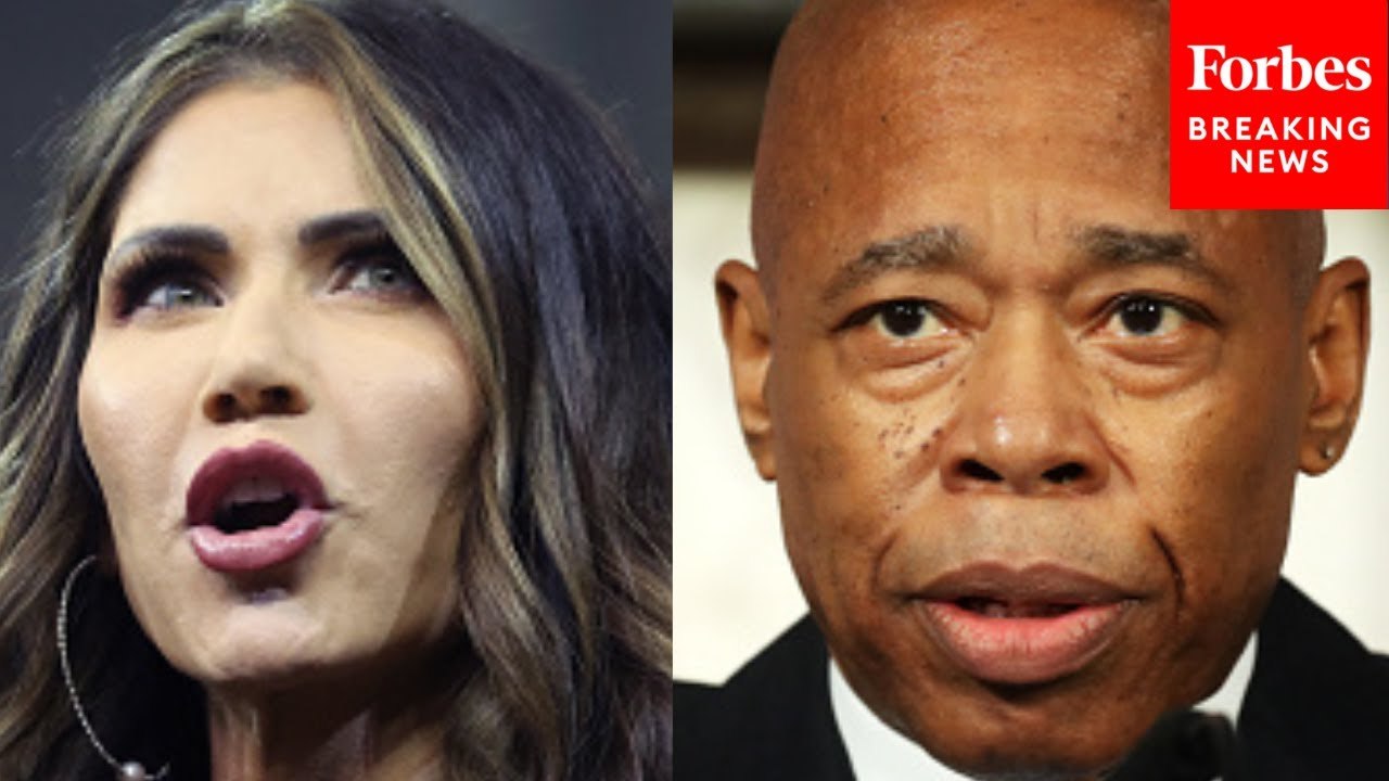 'Maybe He'd Have More Support Today': Kristi Noem Jabs NYC Mayor Eric Adams After Off-Duty CPB Officer Shot