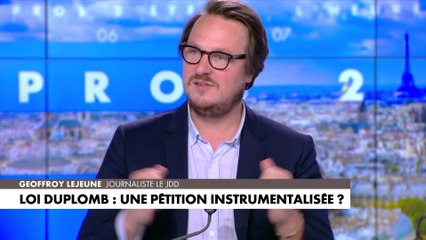 Geoffroy Lejeune : «Les médias ne s’intéressent qu’à un seul type de pétition»
