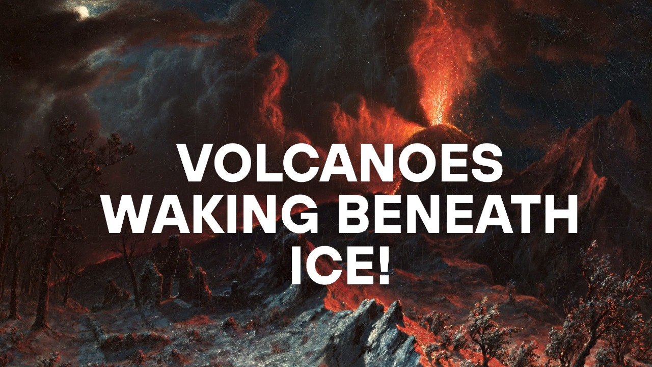 Melting Glaciers Could Trigger Hidden Antarctic Volcanoes