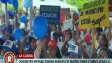 Docentes del estado La Guiara reafirman su apoyo a los candidatos del GPPSB