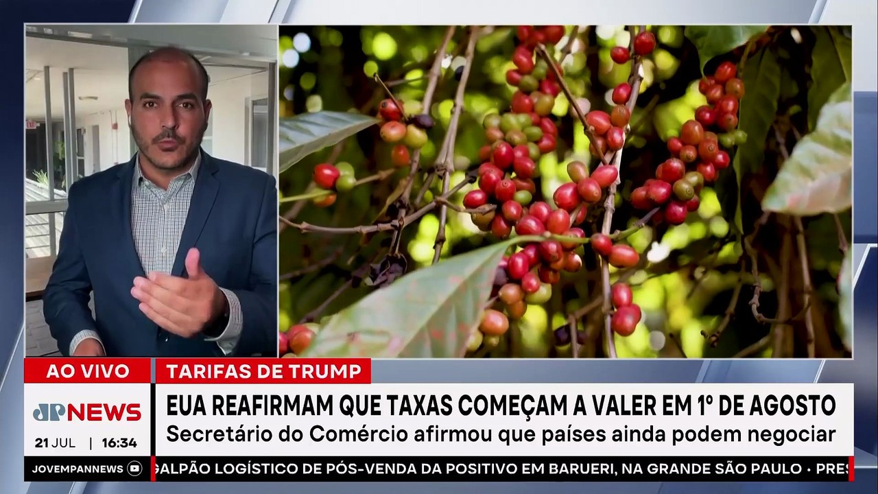 DECISÃO FINAL! EUA reafirmam que tarifaço começará a valer 1º de agosto