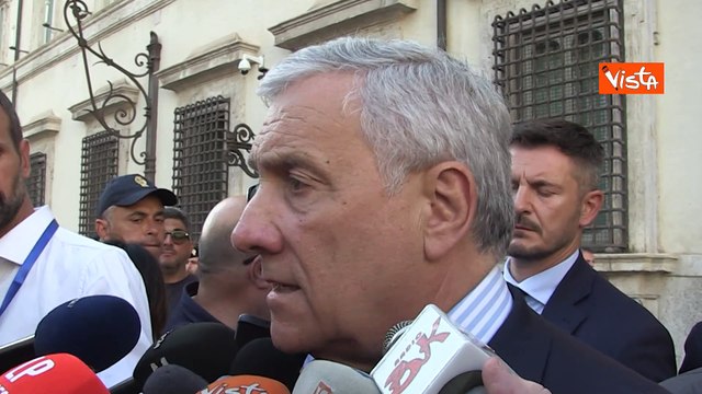 Guerra a Gaza, Tajani: No alla deportazione dei palestinesi in altri Paesi