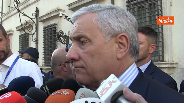 Guerra a Gaza, Tajani: No alla deportazione dei palestinesi in altri Paesi