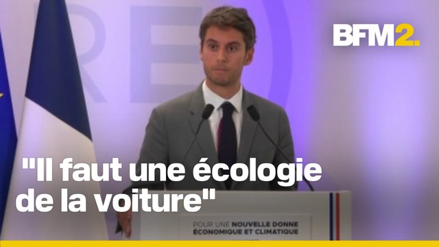 Environnement : les propositions de Gabriel Attal