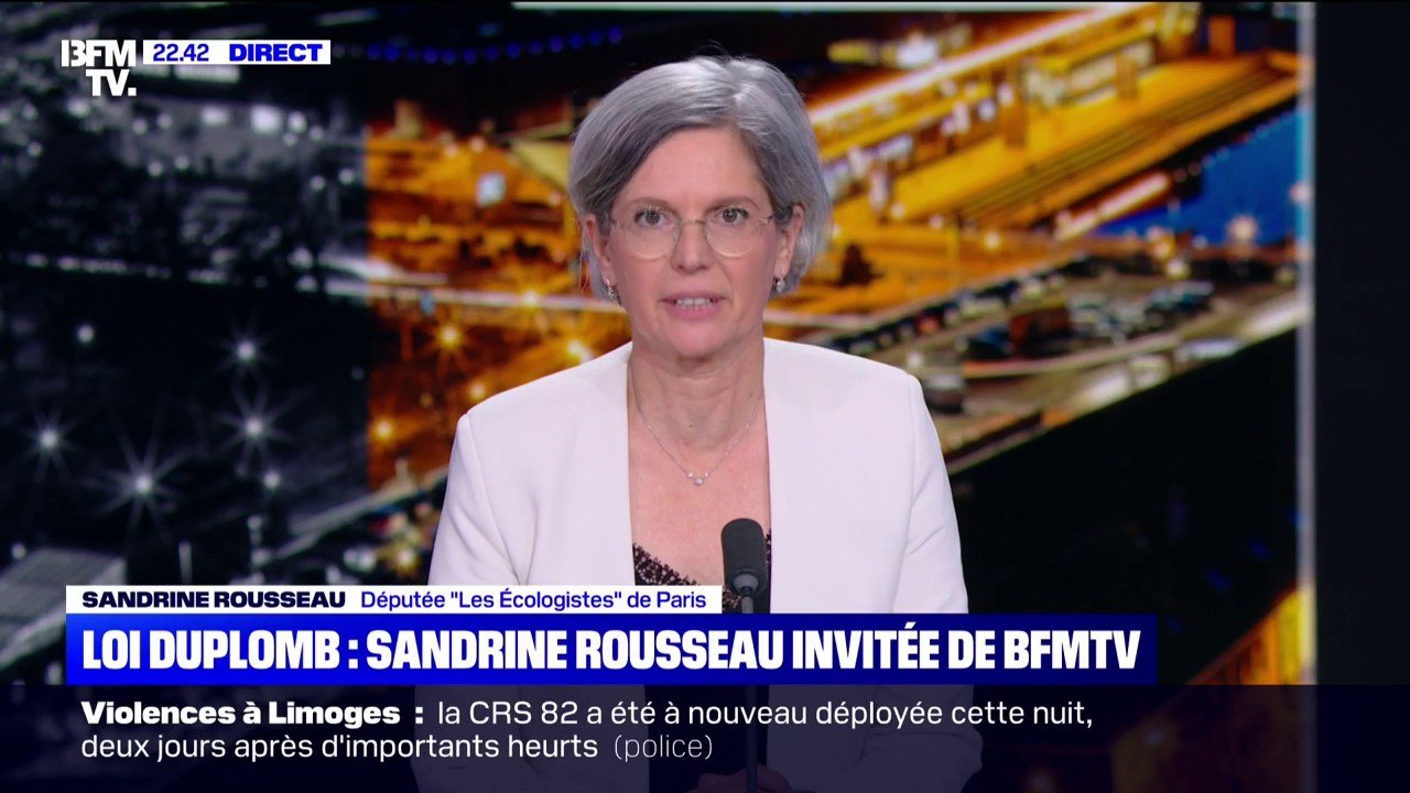 Plan Bayrou: "Des restrictions de la capacité à vivre", déplore Sandrine Rousseau, députée "Les Écologistes"
