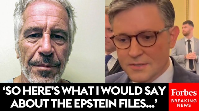 Speaker Johnson Grilled By Reporters On Epstein Files