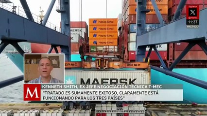 "El punto de partida del T-MEC debe ser cero arancel": afirma Kenneth Smith sobre renegociaciones