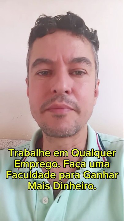 A Fonte de Todo Mal: é a Falta de Dinheiro.