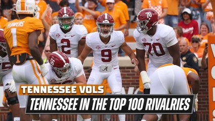 Tennessee In The Top 100 College Football Rivalries