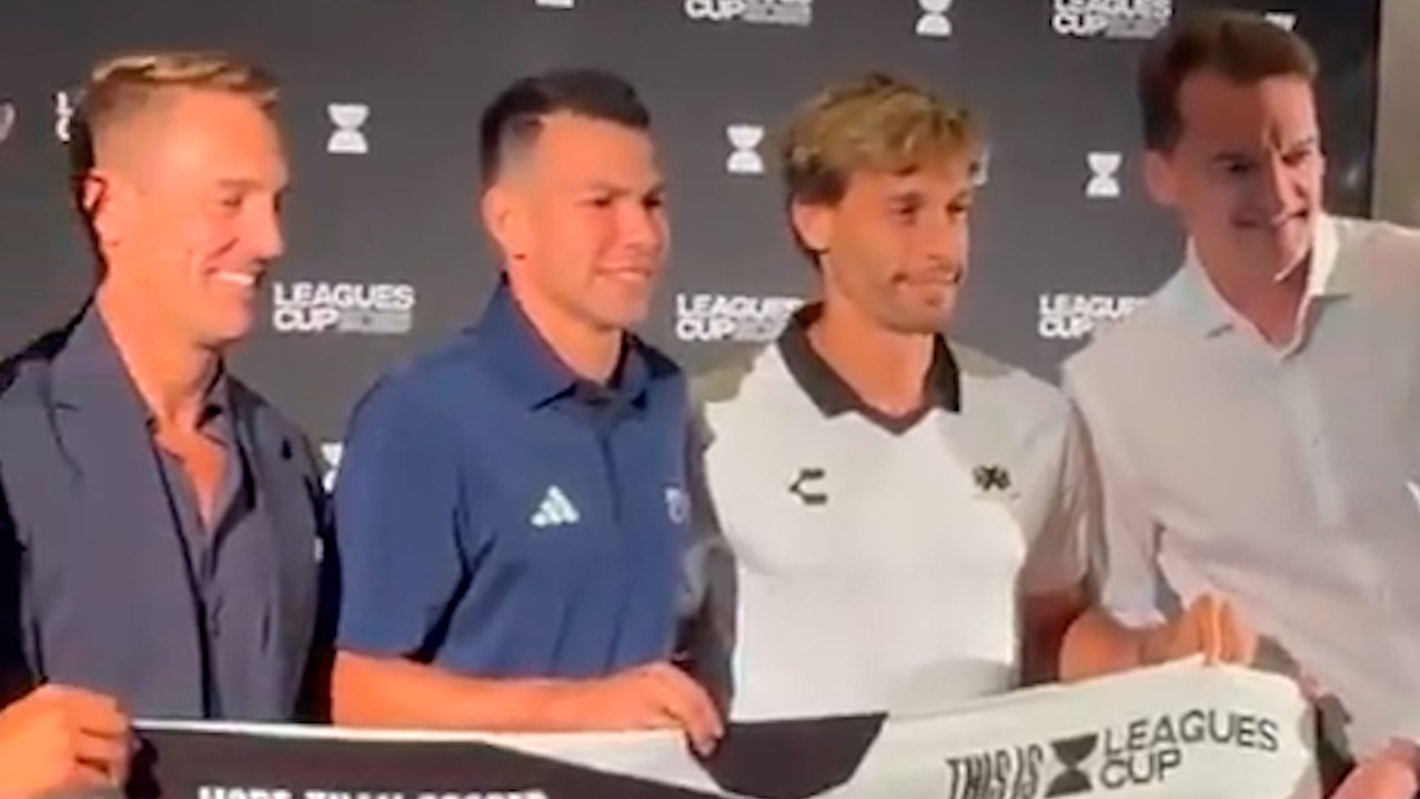 Chucky Lozano y Sergio Canales presentan la Leagues Cup entre la Liga MX y la MLS