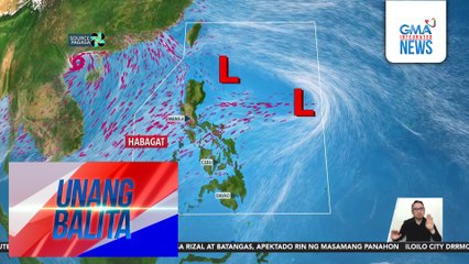 2 LPA sa loob ng PAR, posibleng magsanib at maging bagyo | Unang Balita
