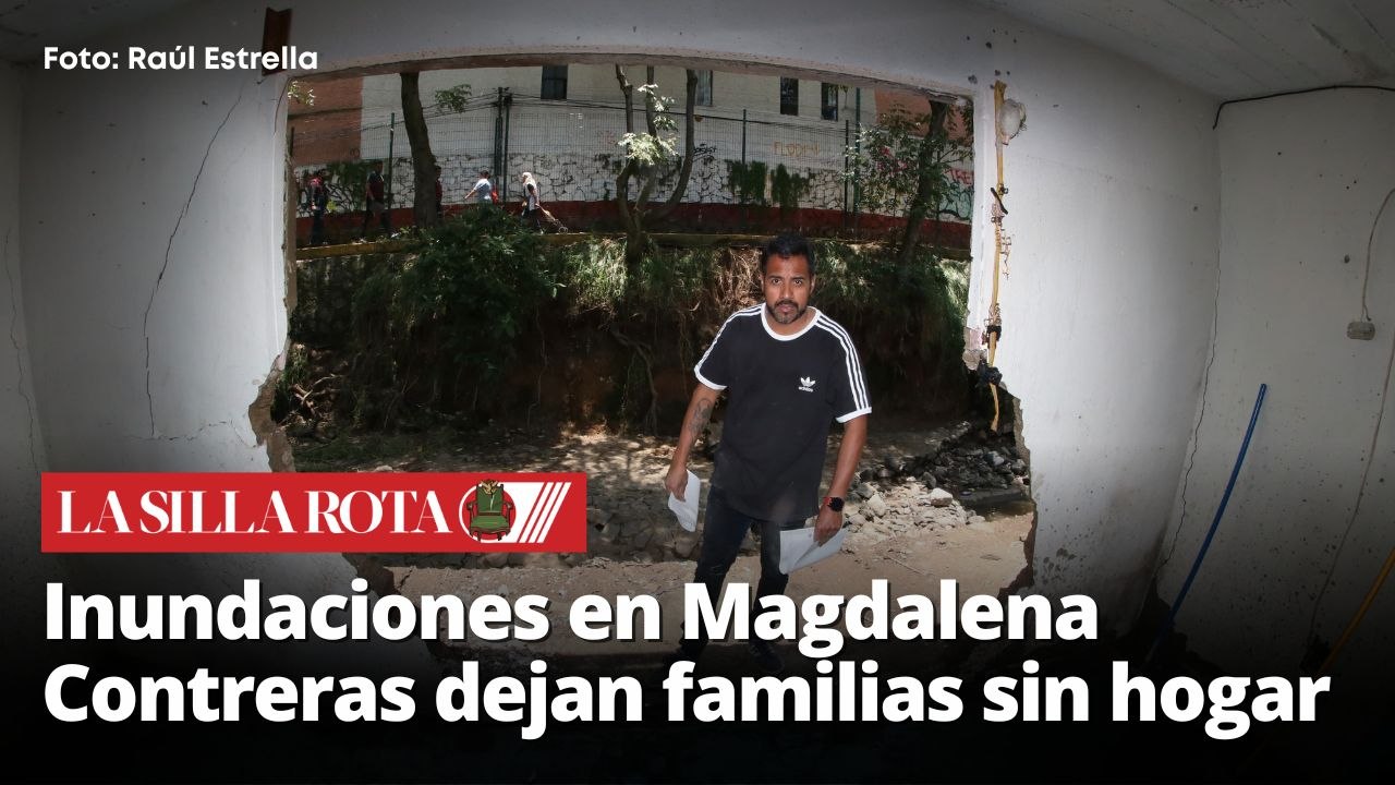 Inundación en Magdalena Contreras: 87 viviendas afectadas