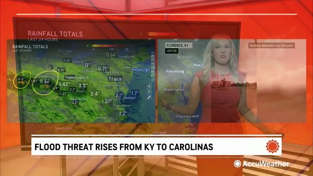 Rounds of storms in the Southeast lead to flash flooding