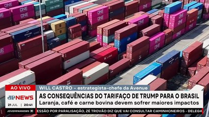 Economia: Will Castro analisa consequências do tarifaço de Trump para o Brasil