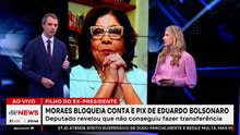 Alexandre de Moraes bloqueia conta e Pix de Eduardo Bolsonaro