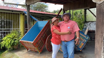 Esperaron 20 años y levantaron la iglesia para casarse donde siempre soñaron