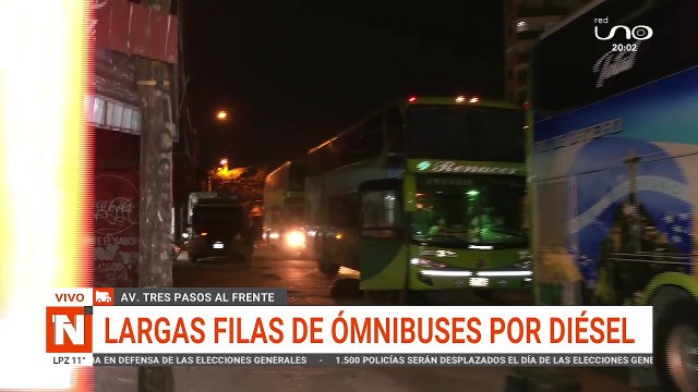 largas filas en surtidores