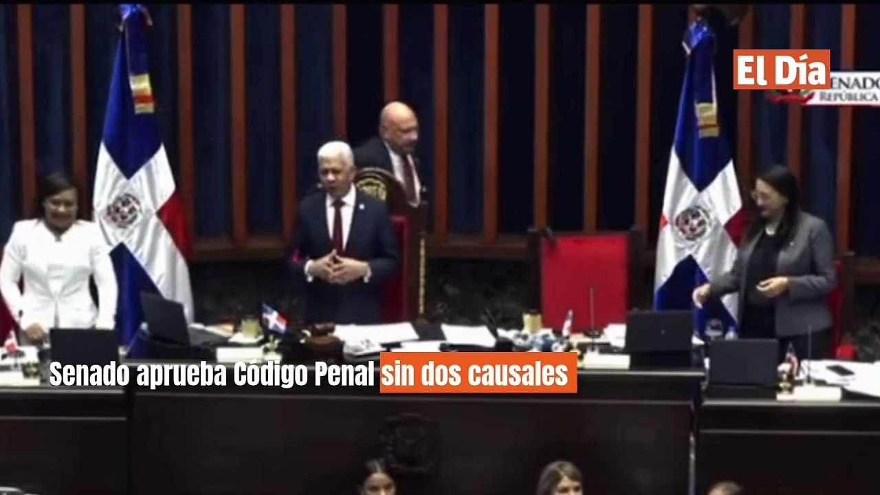 Senado aprueba Código Penal en segunda lectura sin dos causales - Vídeo ...
