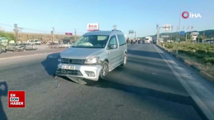 Manisa'da 1 kişinin öldüğü kaza kameraya yansıdı