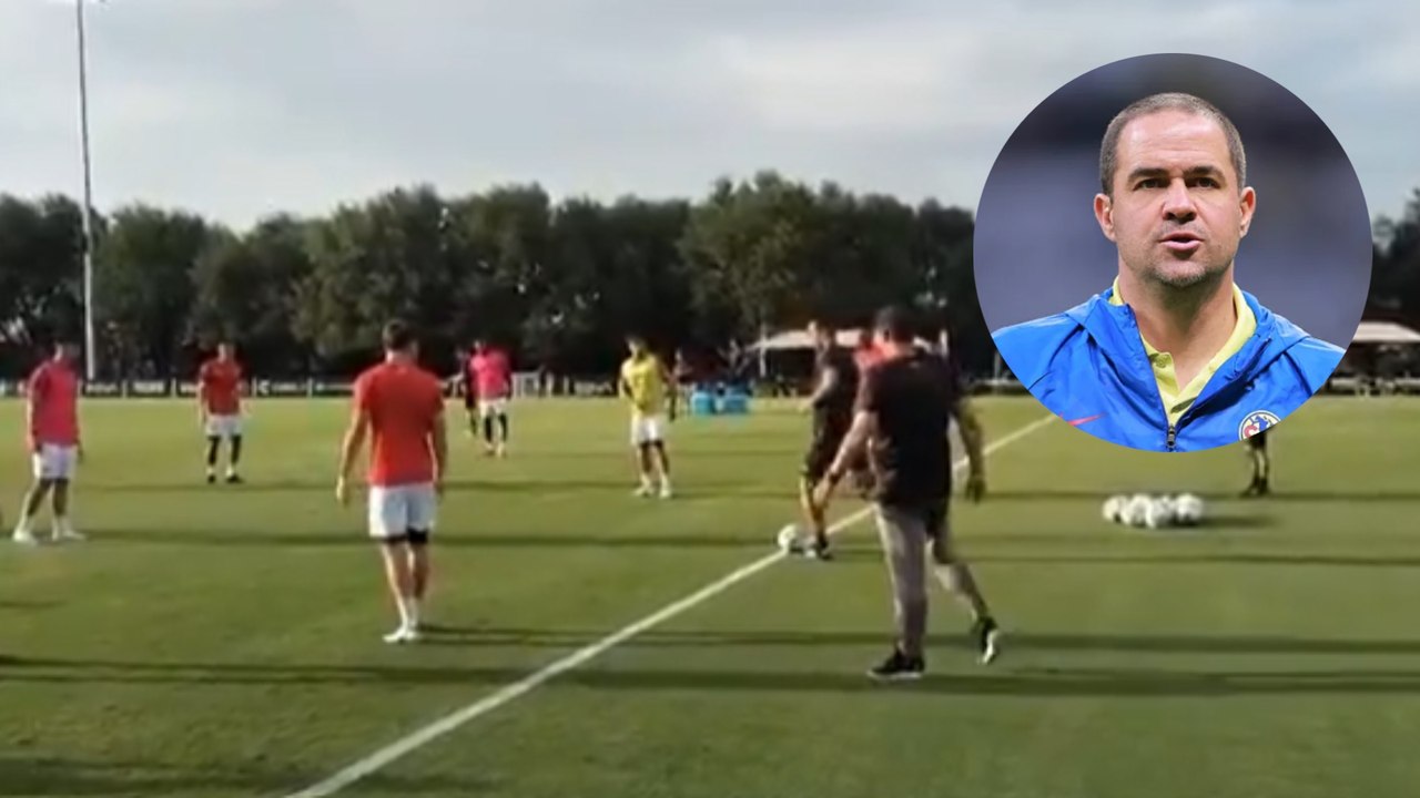 Los jugadores de la Liga MX se entrenan para el Juego de Estrellas bajo la supervisión de André Jardine