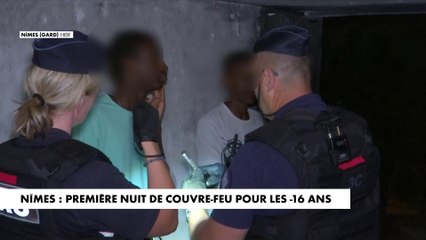 Nîmes : première nuit de couvre-feu pour les moins de 16 ans