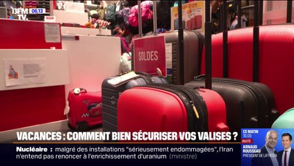 Vacances: comment sécuriser sa valise?