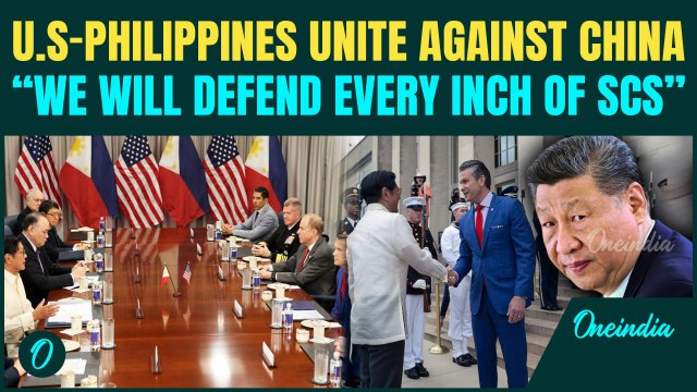 US Sends War Warning to China: Pentagon Honours Marcos as Philippines Vows to Defend South China Sea