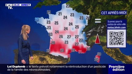 Petite accalmie avant le retour d'une perturbation à partir de mercredi, la météo du mardi 22 juillet