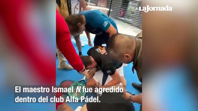 Empresario y escoltas agreden a maestro en juego de pádel