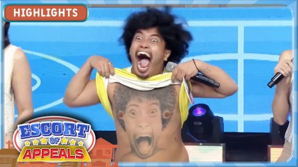 Escort Robell, ipina-tattoo ang POGI niyang mukha | It’s Showtime | Escort Of Appeals