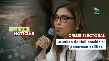Crisis en el  Consejo Nacional Electoral tras la renuncia de la consejera hondureña