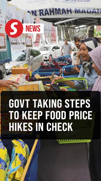 Govt taking steps to keep food price hikes in check after SST expansion, Dewan Rakyat told