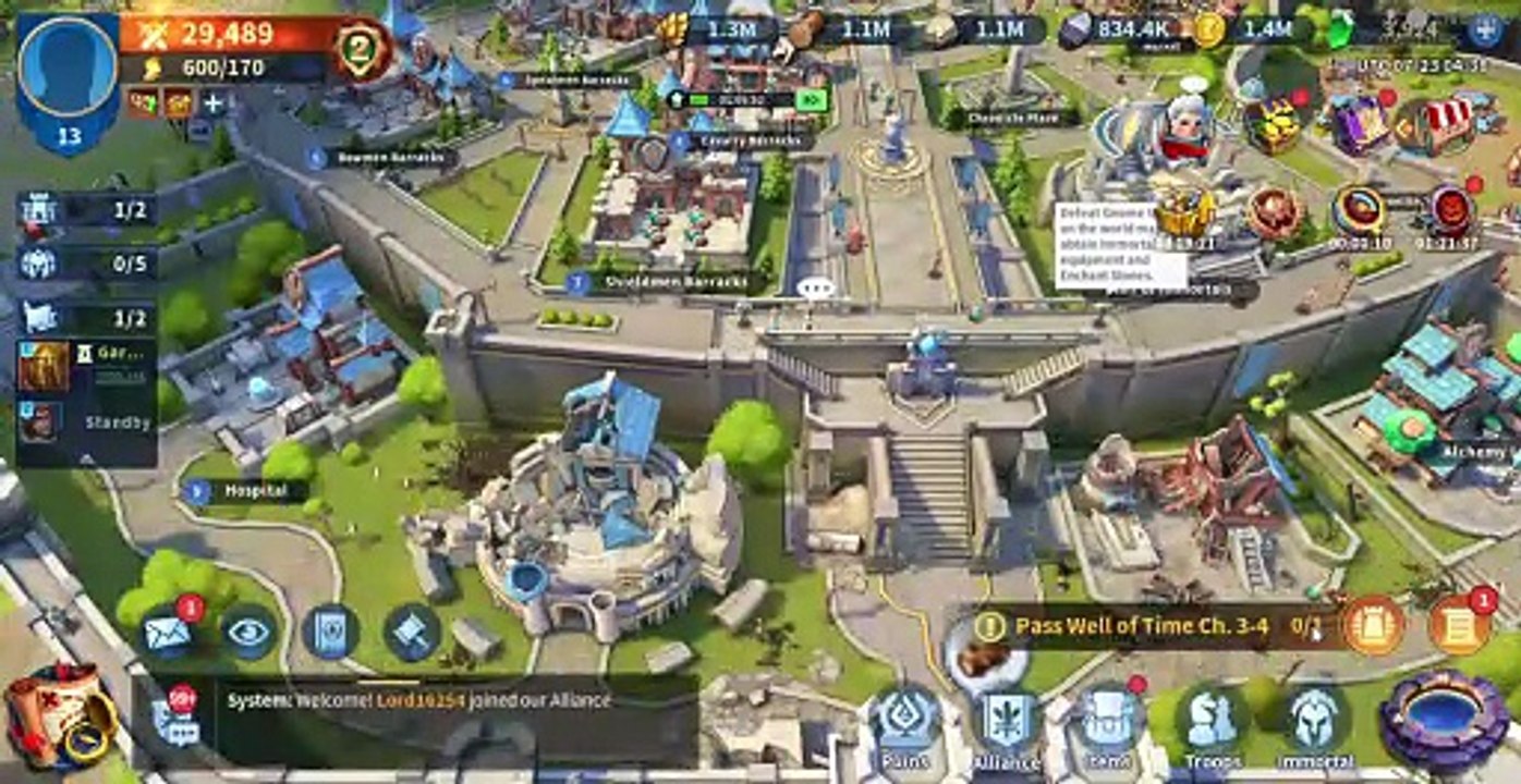 INFINITY KINGDOM GAMEPLAY