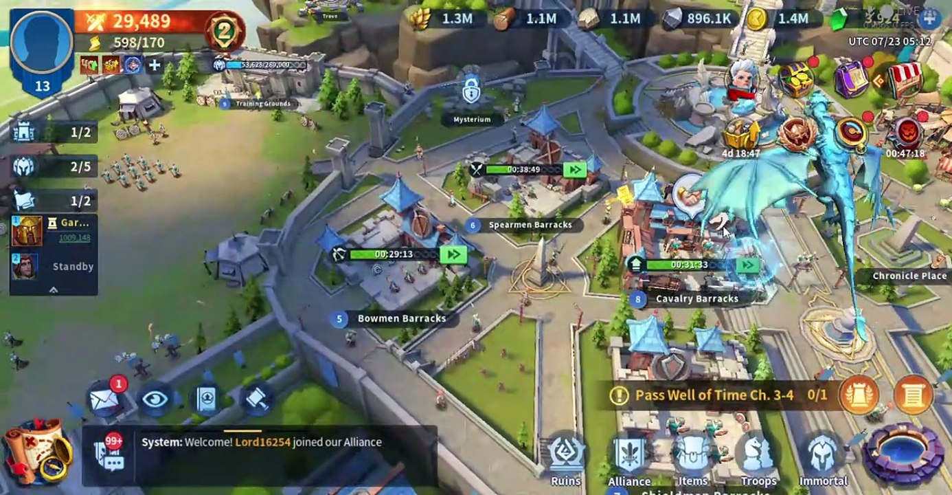 INFINITY KINGDOM GAMEPLAY