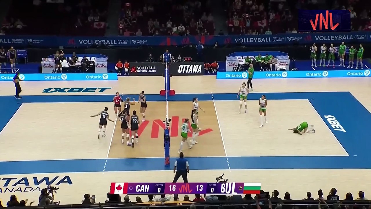 Bulgaria 🇧🇬 vs. Canada 🇨🇦 - Highlights Week 1 Women s VNL 2025