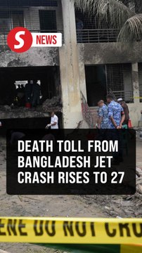 Death toll rises to 27 in Bangladesh Air Force jet crash