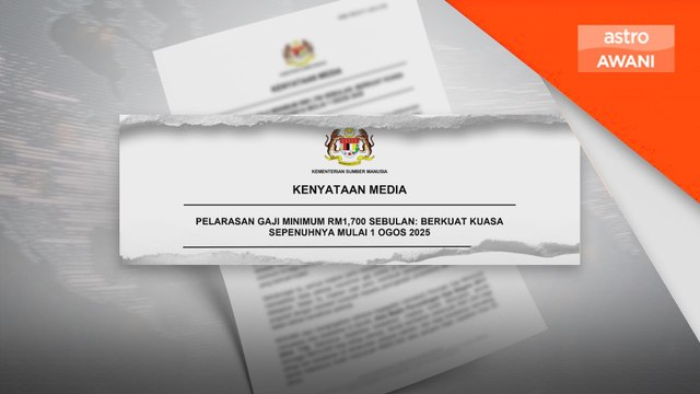 RM1,700 sebulan bermula 1 Ogos - KESUMA