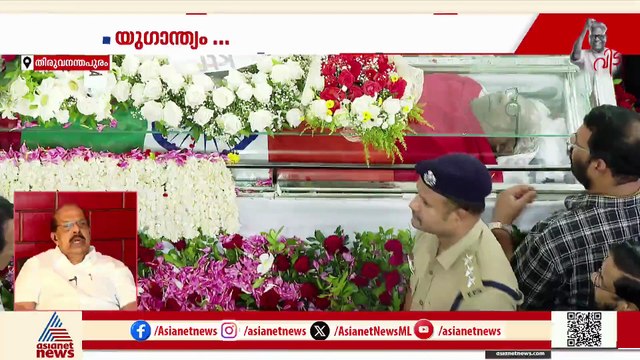 വിഎസിന് പകരം വയ്ക്കാന്‍ ആരും ഇല്ല,ഇന്ത്യയിലെ കമ്മ്യൂണിസ്റ്റുകാർക്ക് അദ്ദേഹം മാതൃകയാണ്; ജി സുധാകരൻ