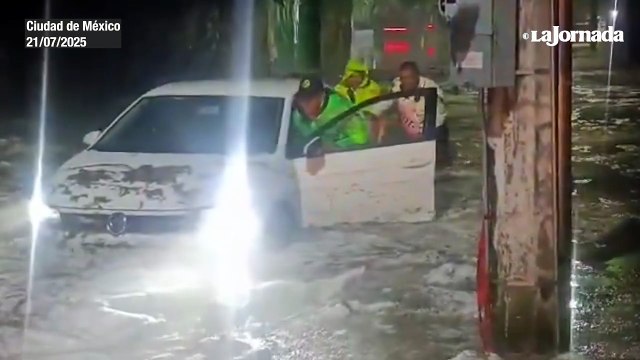 Afectaciones por lluvias y granizo en CDMX: Tlalpan y Coyoacán colapsan