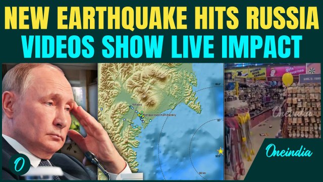 BREAKING: Another Massive Quake Strikes Russia's Kamchatka after Sunday’s 7.4 Shocker |Tsunami Fears