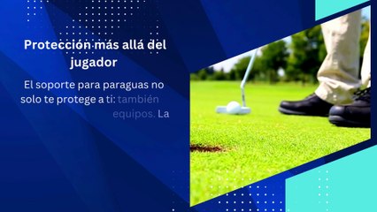 ¿Vale la pena añadir un soporte para paraguas a tu carrito de golf