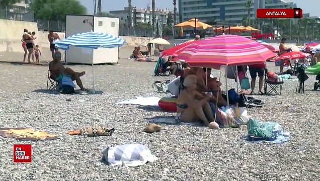 Antalya'da hissedilen sıcaklık 46,6 derece oldu