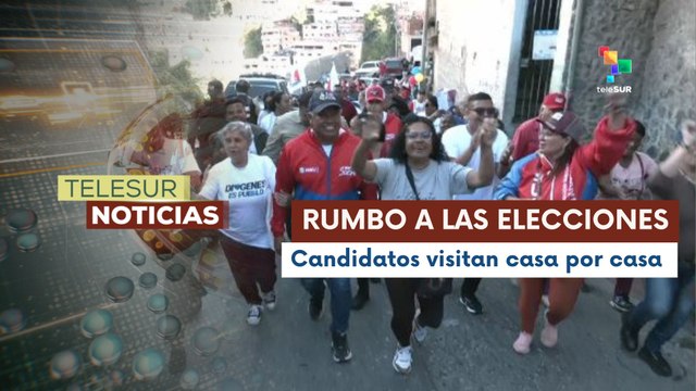 En Venezuela continúa la campaña electoral rumbo a las elecciones municipales