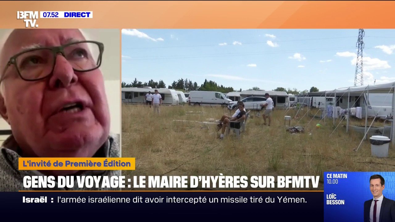 "Ils imposent leur loi": le maire de Hyères dénonce l'installation illégale de gens du voyage dans la pinède de l'hippodrome