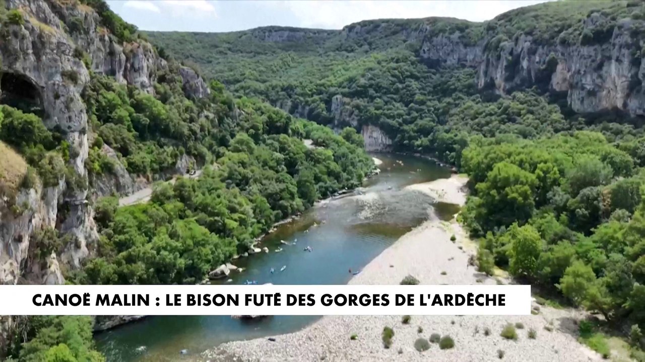 Canoë Malin : le Bison Futé des Gorges de l'Ardèche