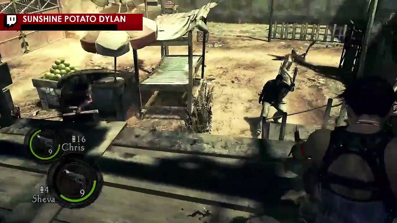 AAAAAA POR EL TUN TUN TUN SAJUR  #Evil5 #zombies #sunshineBpotatoDylan
