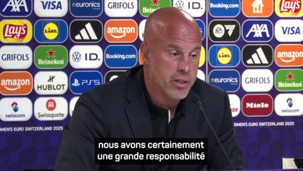 Le sélectionneur transalpin : "Il y a une solidarité maximale avec Jess Carter"