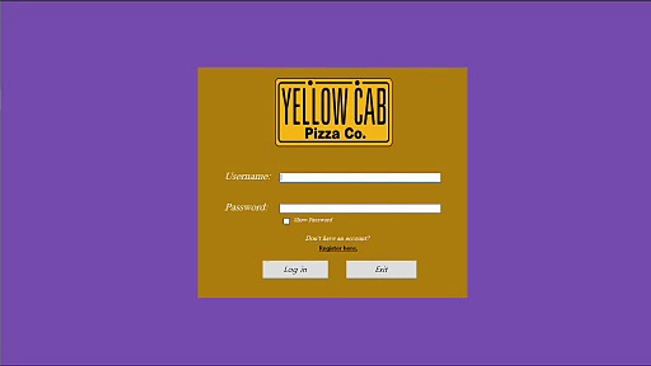 Example #13 Ordering Software using Windows Forms App (C#)