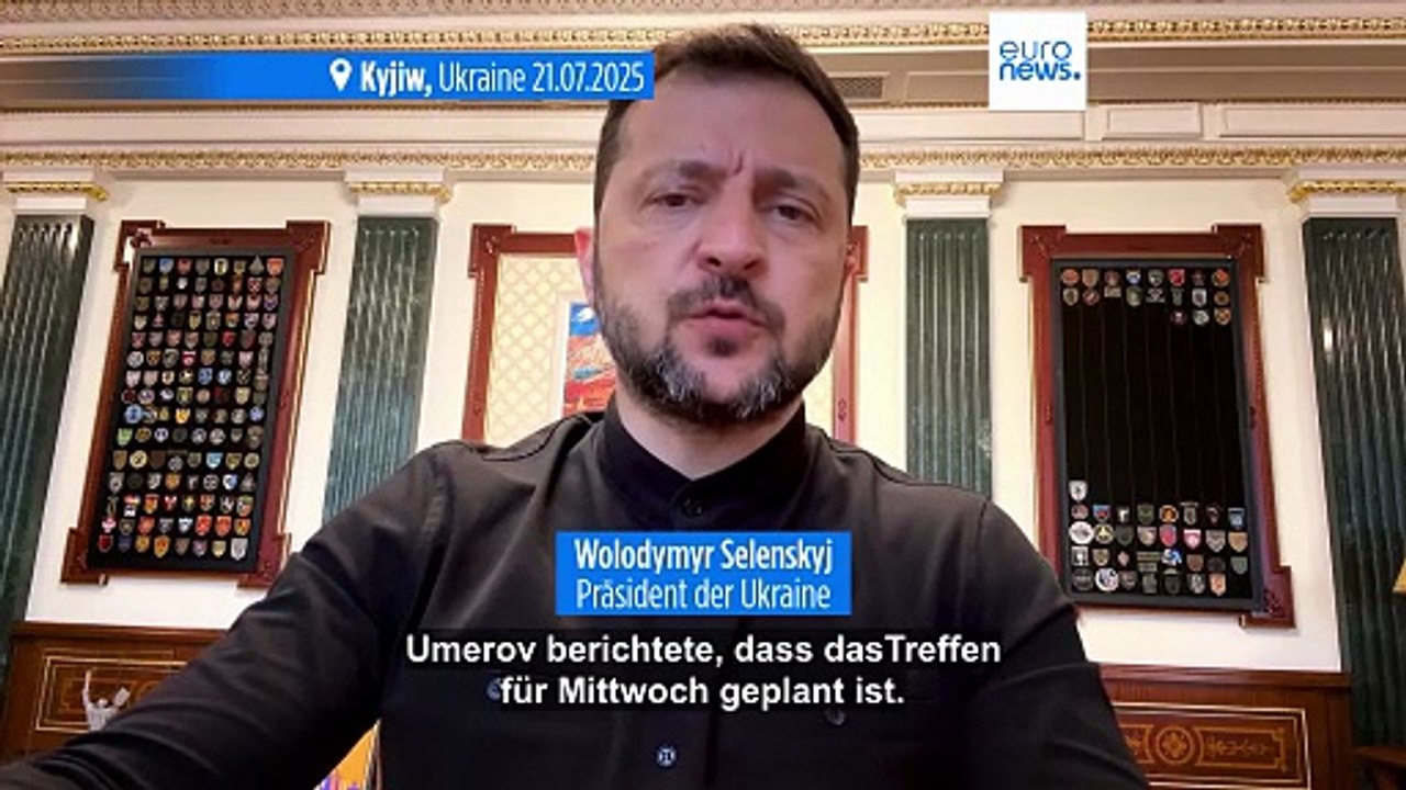 Selenskyj kündigt neue Runde von Friedensgesprächen mit Russland an